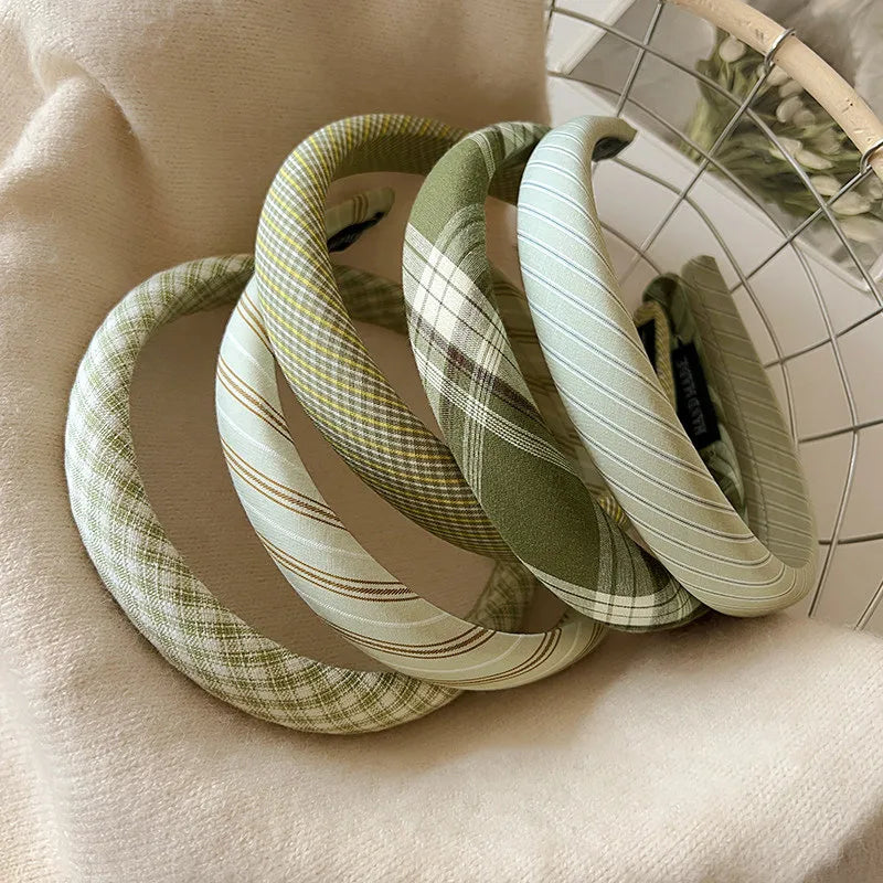 🌿👑 Green Hair Band Set 👑🌿