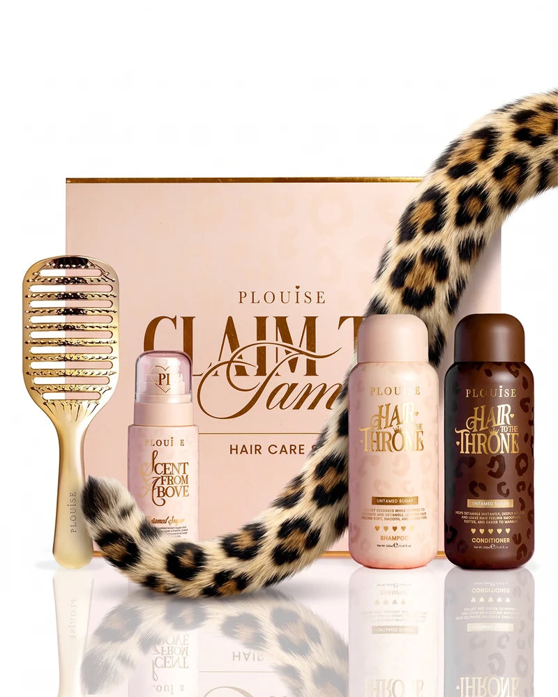 Cheetah Claim To Tame Hair Care Set - Worth £65