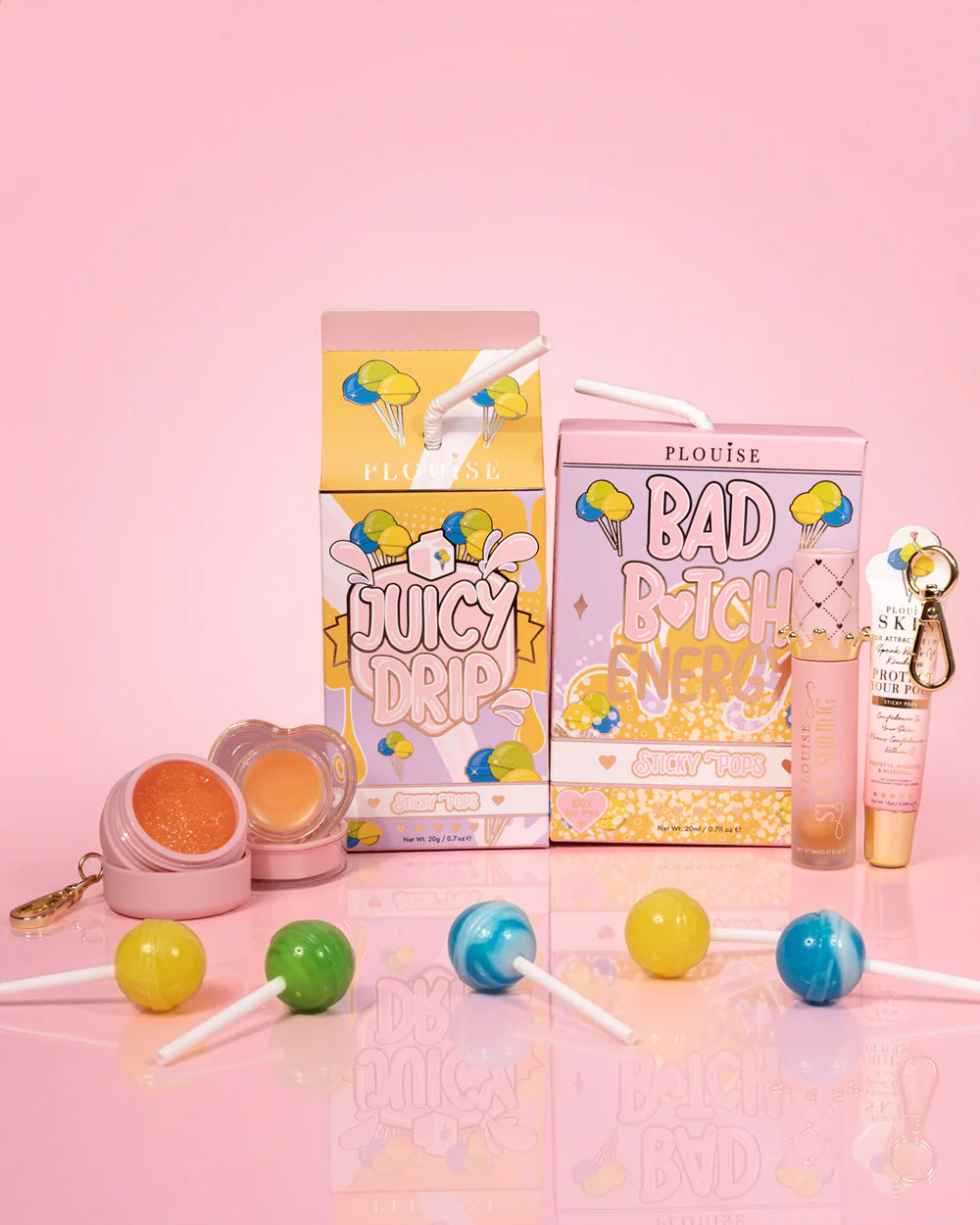 Bad Bi*ch Energy Lip & Juicy Drip Duo - Worth £44 (Multiple Options Available)