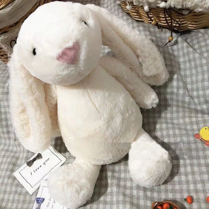 🐇 30cm Plush White Rabbit Stuffed Animal Toy 🐇