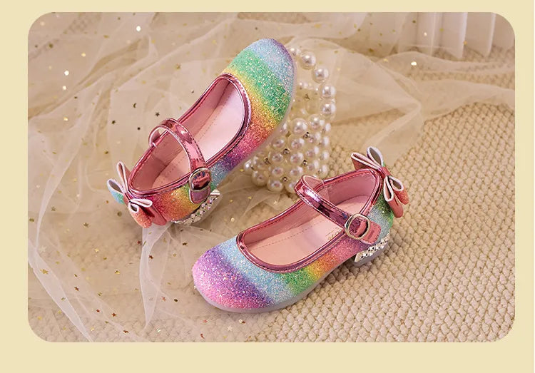 ✨👑 Princess High Heels Children’s Dance Shoes 👑✨