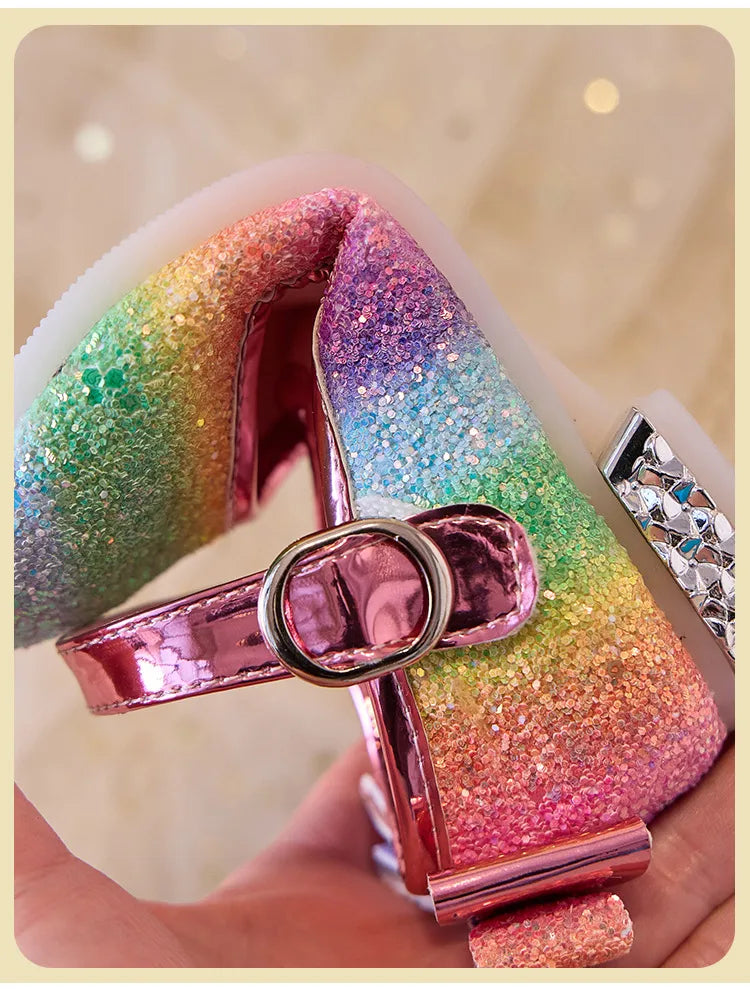 ✨👑 Princess High Heels Children’s Dance Shoes 👑✨