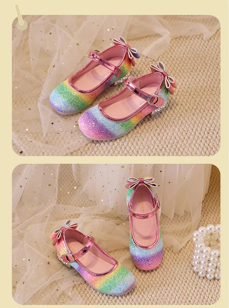 ✨👑 Princess High Heels Children’s Dance Shoes 👑✨