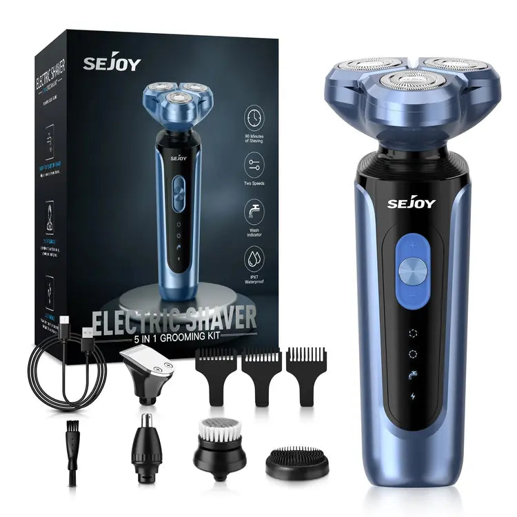 5:1 Electric Rotary Shaver for Men