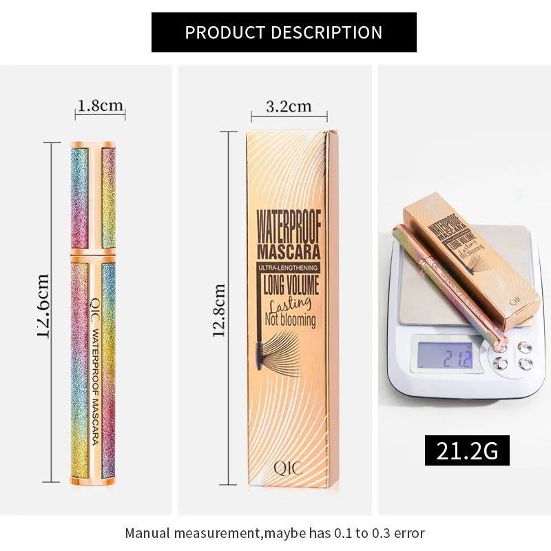 🌈✨ Starry Sky Base Mascara – Black ✨🌈