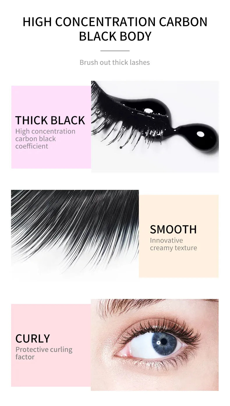 🌈✨ Starry Sky Base Mascara – Black ✨🌈