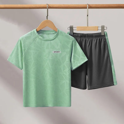 💚 Quick Dry Children’s Summer Sportswear Set 💚