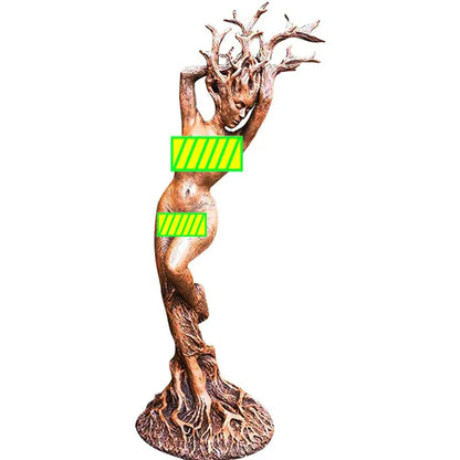 🌿 Pagan Naked God & Goddess Resin Statue Set 🌿