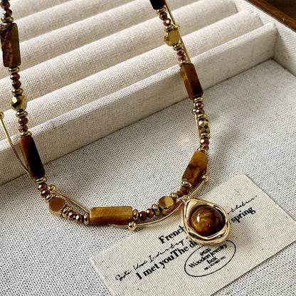 🐯 Tiger Eye Pendant Necklace 🐯