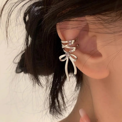 🎀 Ribbon Aesthetic Ear Clip 🎀