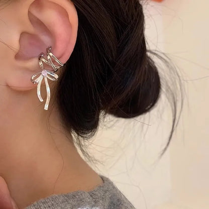 🎀 Ribbon Aesthetic Ear Clip 🎀