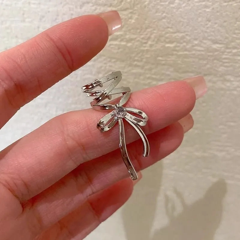 🎀 Ribbon Aesthetic Ear Clip 🎀