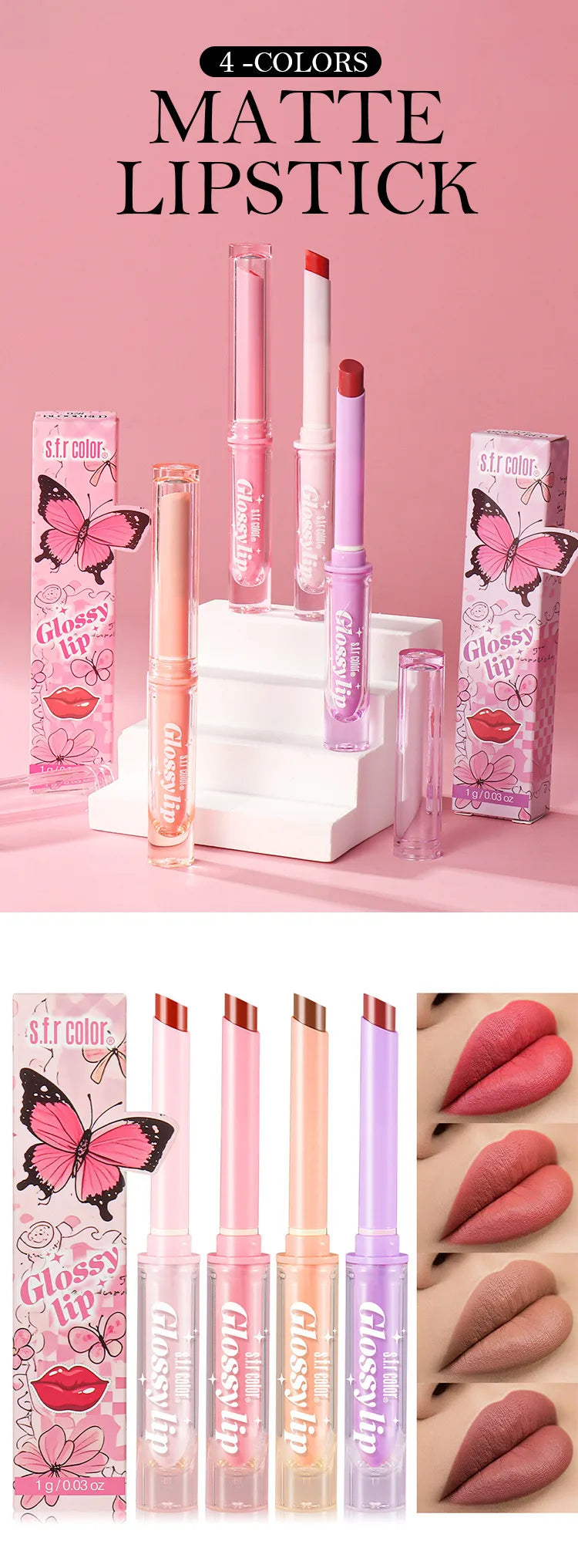 ❄️💋 S.F.R Ice Transparent Lipstick 💋❄️