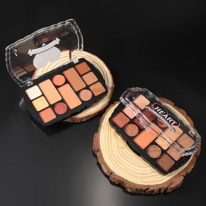 🎨 S.F.R Twelve-Colour Earth Tone Eyeshadow Palette 🎨