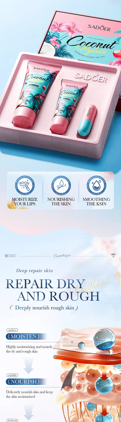 🥥 Luxury Coconut Care Gift Set 🥥