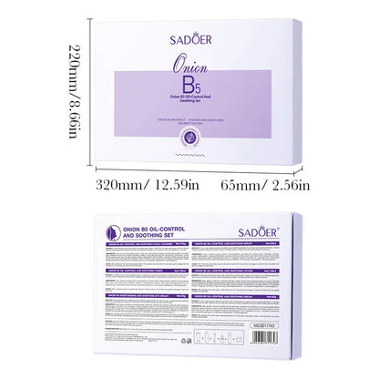 🧅 6pc SADOER Onion B5 Facial Care Set 🧅