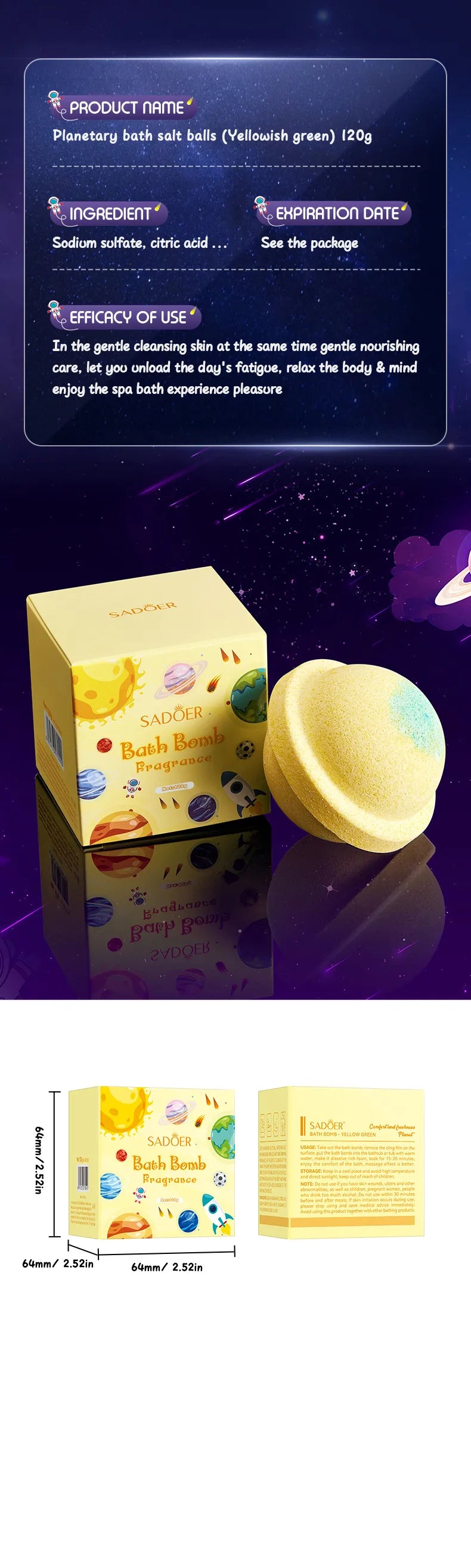 🚀🪐 Planet Bath Bombs 🪐🚀