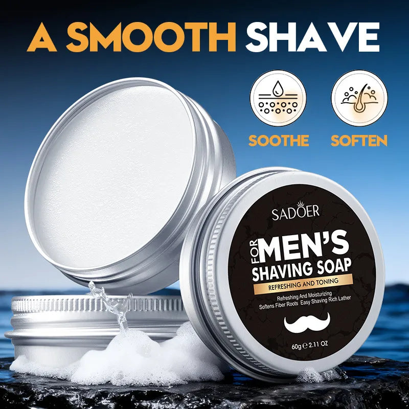 🪒 SADOER Men’s Shaving Soap 🪒