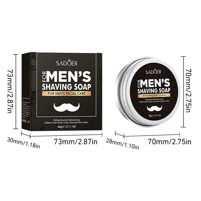 🪒 SADOER Men’s Shaving Soap 🪒