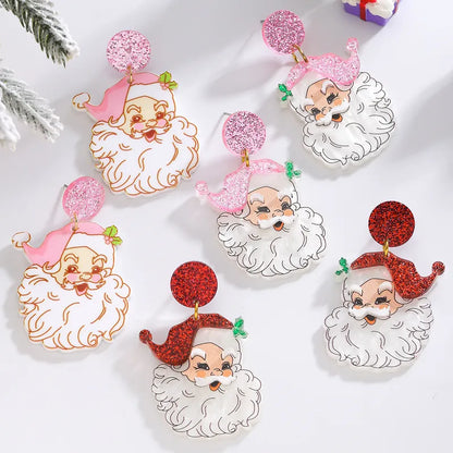 🎅 2pc Santa Earrings Set 🎅