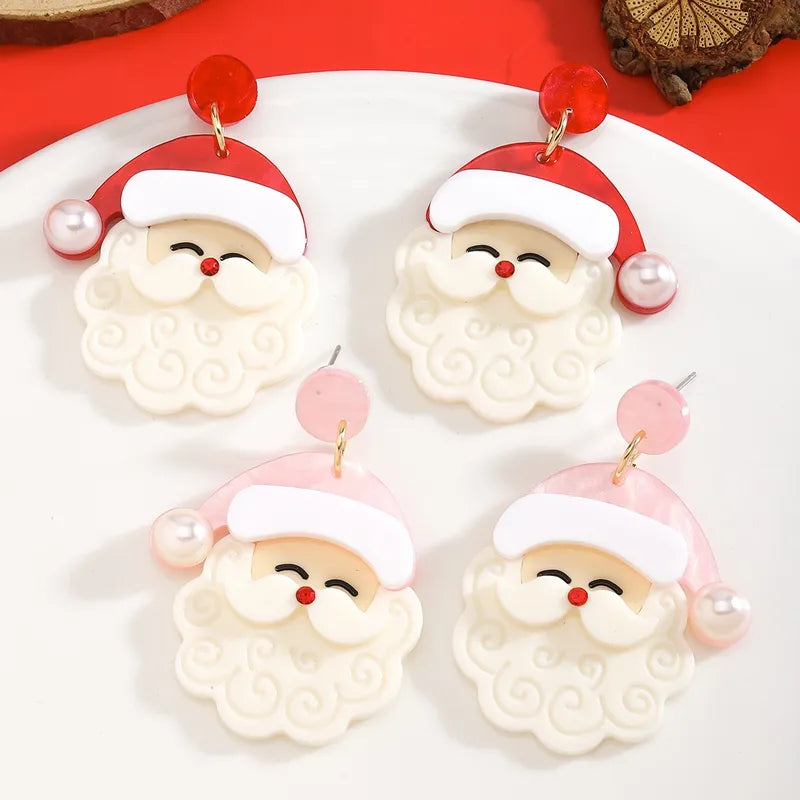 🎅 2pc Cute Santa Earrings Set 🎅