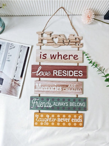 🏡 "Home is Where Love Resides..." Hanging Sign 🏡