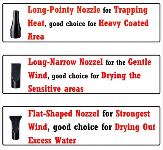 2800W Fast Dry Pet Hair Dryer Cat Dog Blaster Heater Grooming Blower Description