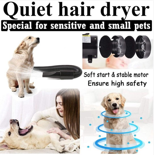 2800W Fast Dry Pet Hair Dryer Cat Dog Blaster Heater Grooming Blower Description