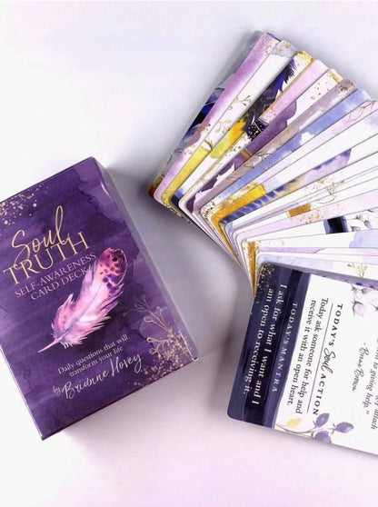 ✨ Soul Truth Oracle Cards – Spiritual Awareness Deck ✨