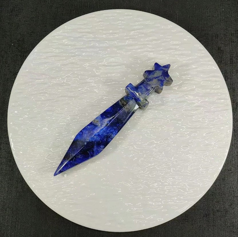 ⚔️  Unique Natural Crystal Sword Carving ⚔️