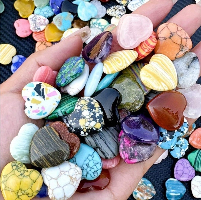 💖 Random Mixed Crystal Hearts 💖