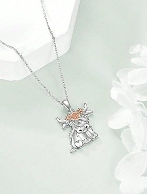 🐮 Highland Cow Necklace 🐮