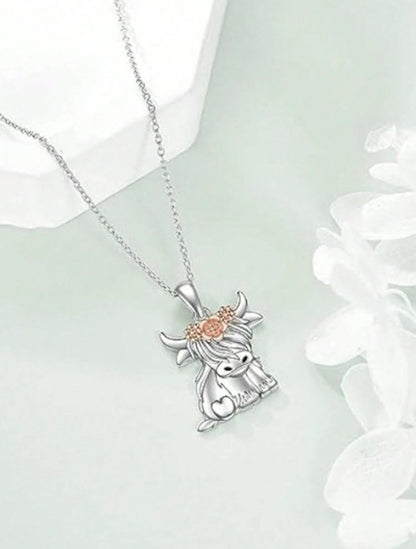 🐮 Highland Cow Necklace 🐮