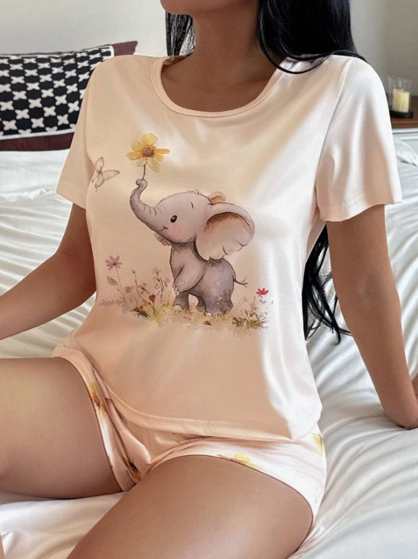 🐘💤 Mummy & Me Matching Elephant Shorts PJ Sets 💤🐘