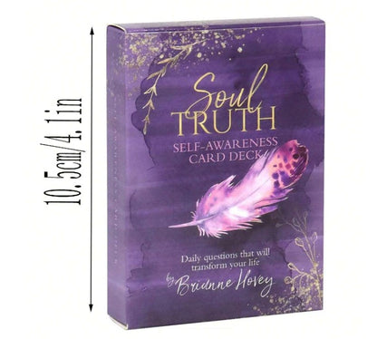 ✨ Soul Truth Oracle Cards – Spiritual Awareness Deck ✨