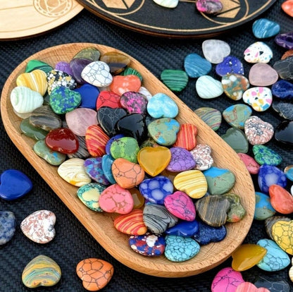 💖 Random Mixed Crystal Hearts 💖
