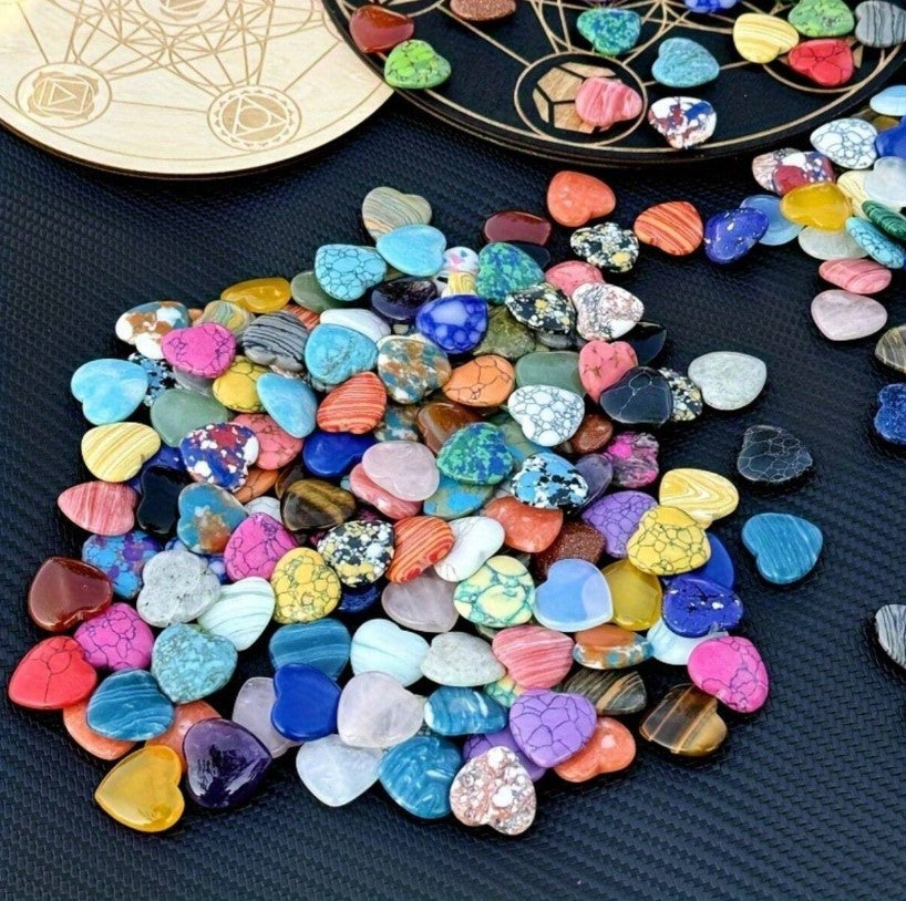 💖 Random Mixed Crystal Hearts 💖