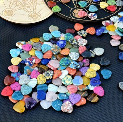 💖 Random Mixed Crystal Hearts 💖