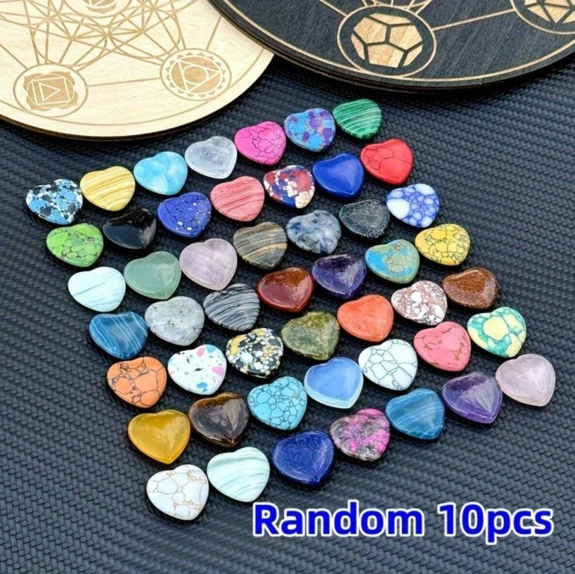 💖 Random Mixed Crystal Hearts 💖
