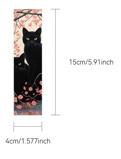 🐱 30pc Cat Bookmark Set