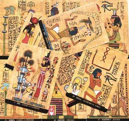 🔮 Egyptian Gods Oracle Card Deck 🔮