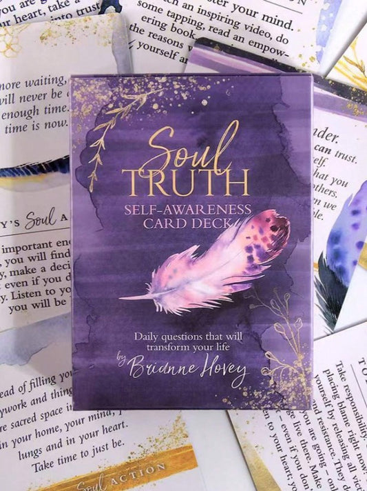 ✨ Soul Truth Oracle Cards – Spiritual Awareness Deck ✨
