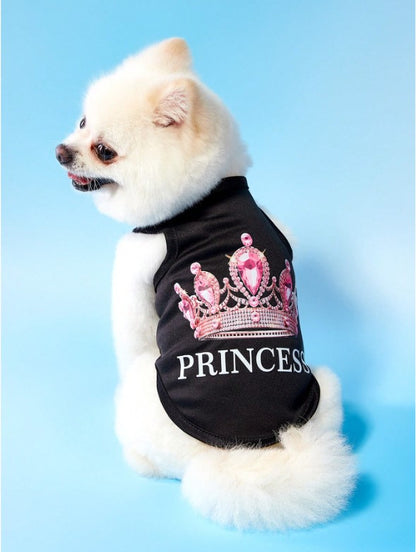 👑🐾  2pc Princess Pet Vests  🐾👑