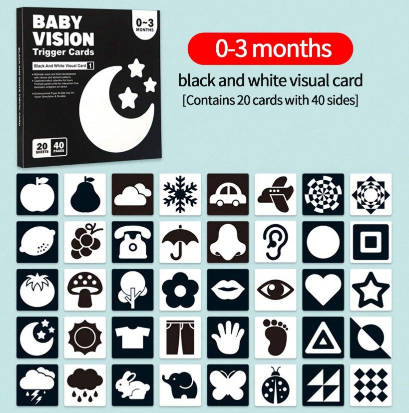 👶 Baby Vision Cards 0-36mths