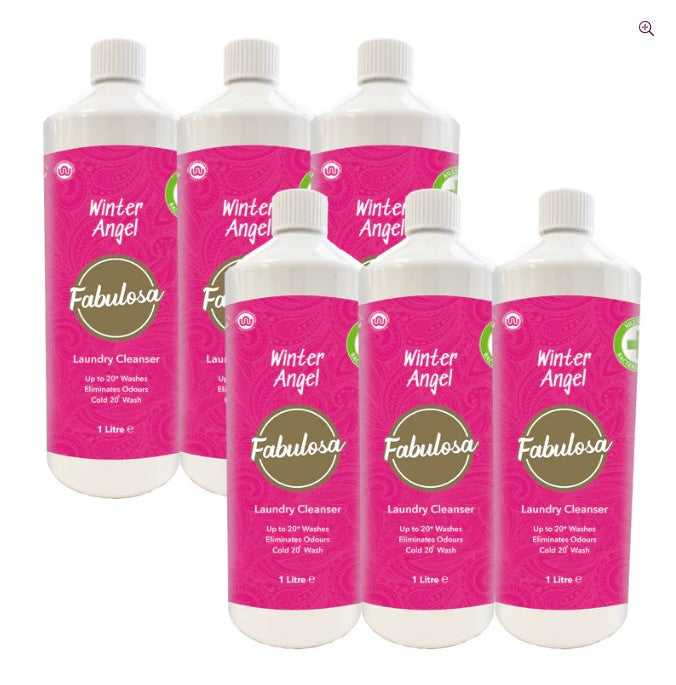 Fragranced Laundry Cleanser Scented Winter Angel Bundle Pack of 6 1000ml