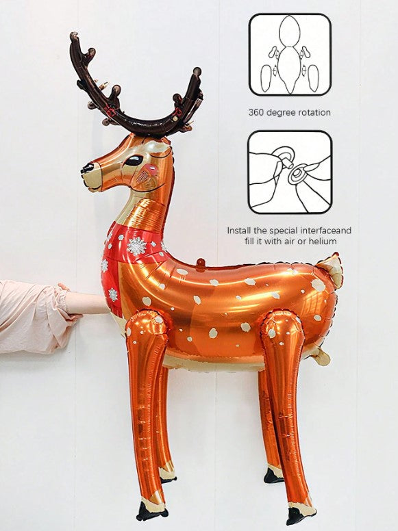 🦌🎈 Reindeer Inflatable Balloon 🎈🦌