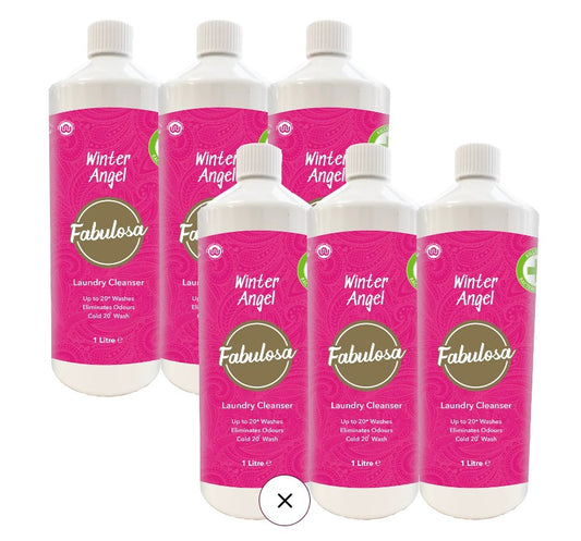 Fragranced Laundry Cleanser Scented Winter Angel Bundle Pack of 6 1000ml
