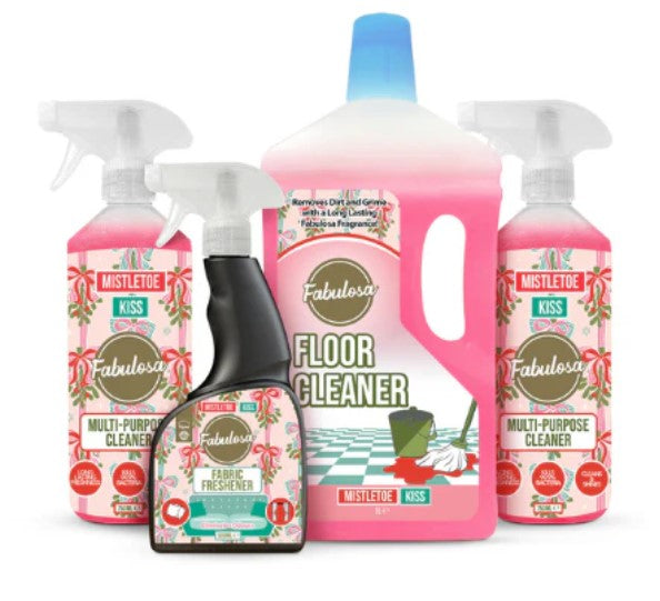 Mistletoe Kiss 4 Piece Cleaning Bundle