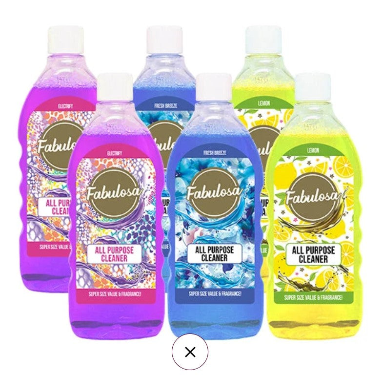 Fragranced All Purpose Cleaner Bundle 1000ml 6 Pack