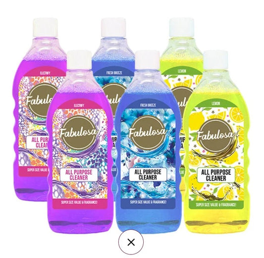 Fragranced All Purpose Cleaner Bundle 1000ml 6 Pack